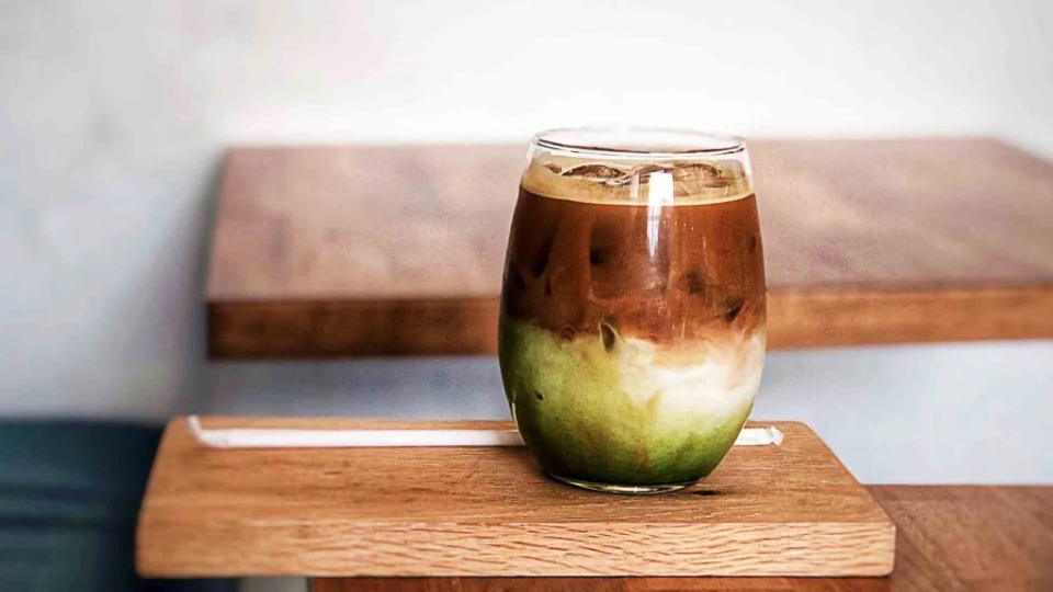 matcha cafe latte