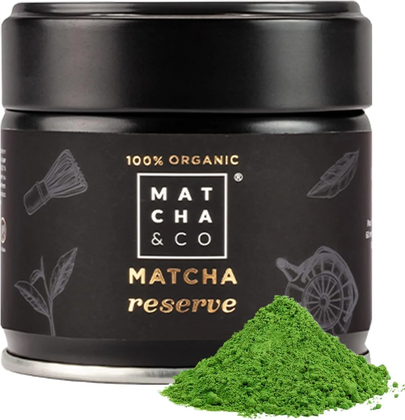 Thé Matcha & Co Reserve 100% Bio