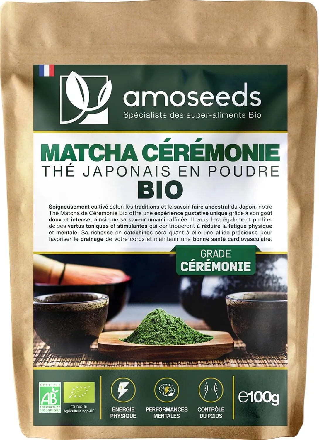 Thé Matcha Bio Cérémonial