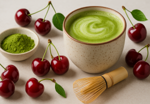 Matcha cerise : une recette parfaite pour l’été !
