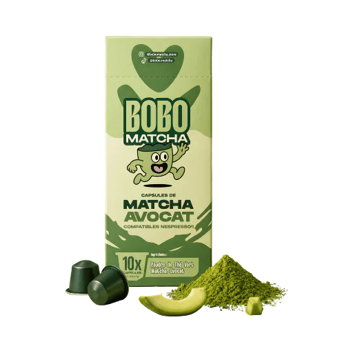 Capsules Thé Matcha Avocat
