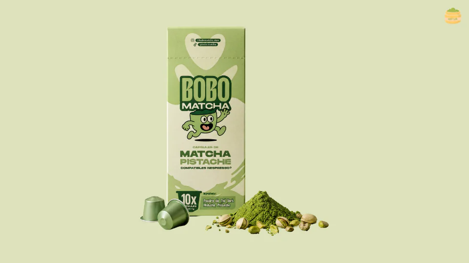 Capsules Thé Matcha Pistache