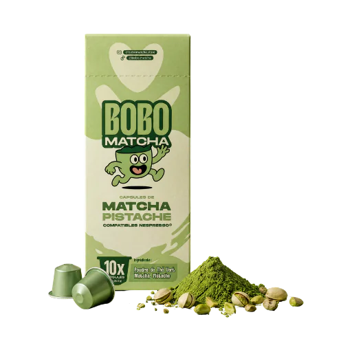Capsules Thé Matcha Pistache