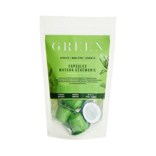 Capsules Thé Matcha Cérémonie