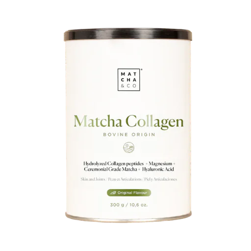 Collagène avec du Matcha